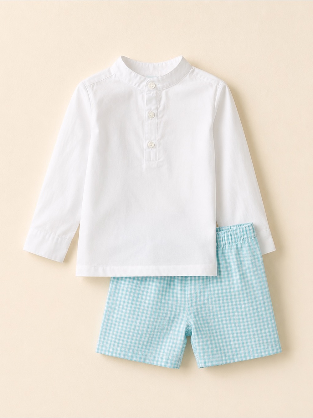 NWT Edgehill Collection Baby Boys Tunic Stripe Short Set Sz 3T